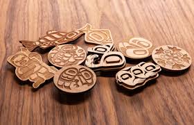 Wooden Magnet Set